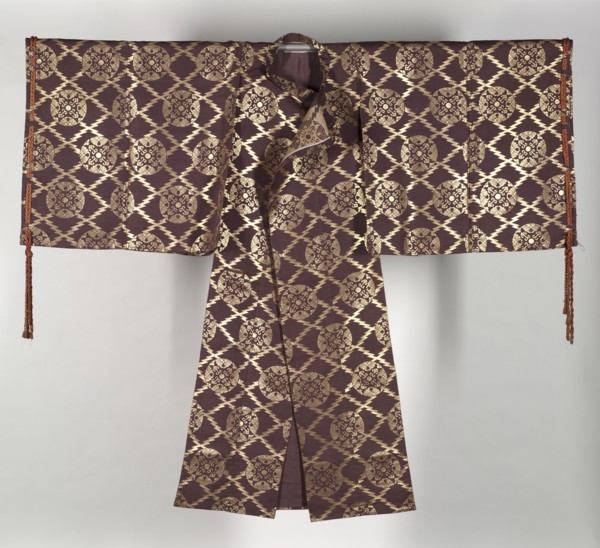 Noh Robe (Kariginu), 1800-1850. Japan, 19th century, Tokugawa Period (1600-1850). Silk, twill