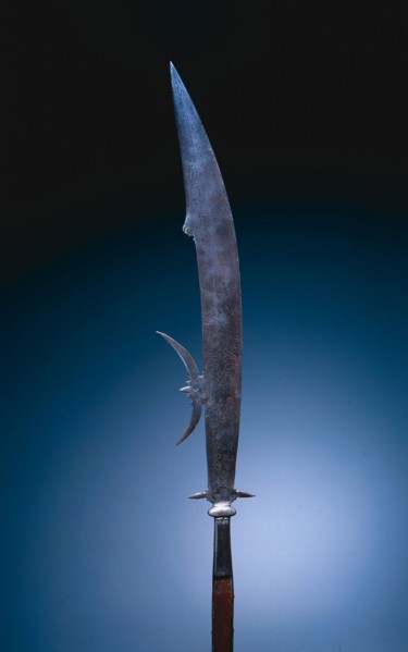 Glaive (with Arms of Giustini Family), c. 1600-1620. Italy, Venice, 17th century. Steel, etched;