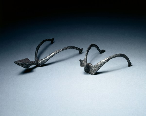 Pricked Spur, 1200s. Spain, 13th century. Steel; overall: 14.9 x 7.9 cm (5 7/8 x 3 1/8 in.).