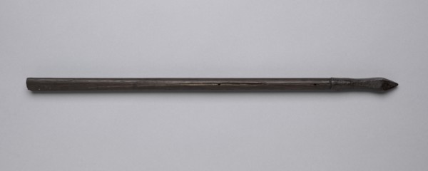 Crossbow Bolt, 1500s-1600s. Germany, 16th-17th century. Wood, leather, steel; average: 37.2 cm (14