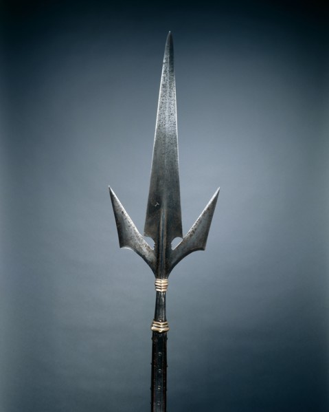 Corsèque (Chauve-Souris), c. 1530. North Italy, 16th century. Steel, square wood haft with planed