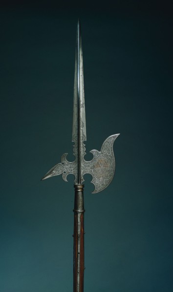 Parade Halberd (from the state guard of Elector Christian I of Saxony [ 1560- 91]), 1586-1591.