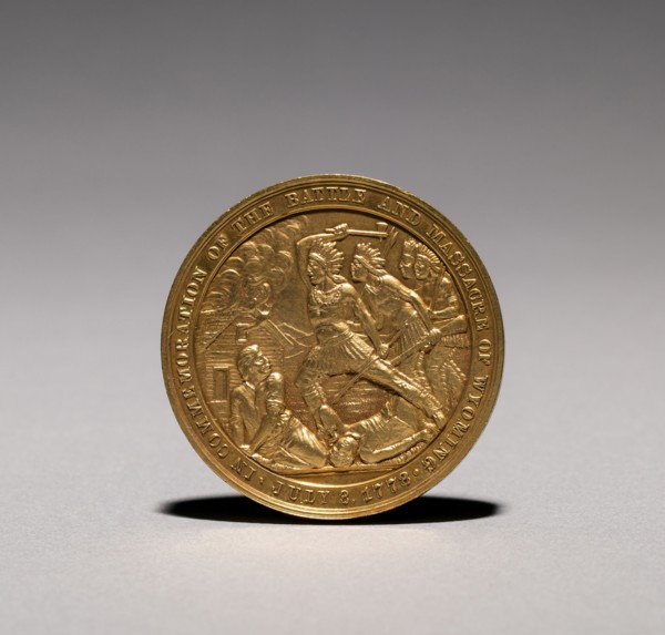 Medal: In Commemoration of the Battle and Massacre of Wyoming, 3 July 1778, 1878. America, 18th