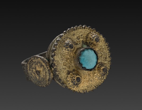 Ring, 1800s. Yugoslavia, 19th century. Silver; diameter: 2 cm (13/16 in.).