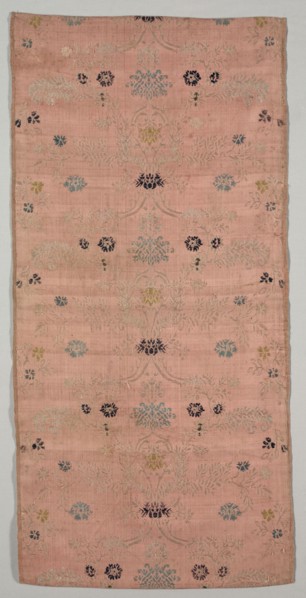 Length of Silk Cloth, 1600 - 1700. France or Italy, 17th-18th century. Plain compound cloth; silk;