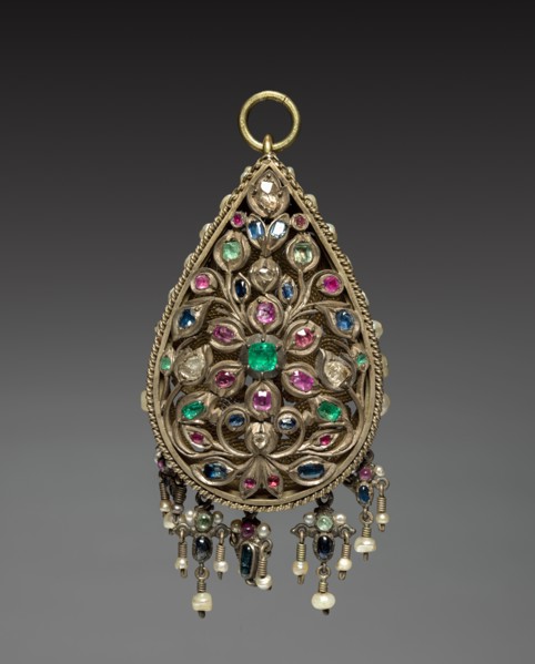 Pendant, 1800s. Balkans, 19th century. Silver; overall: 8.3 x 5.1 cm (3 1/4 x 2 in.).