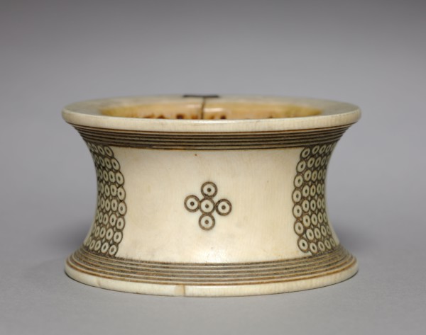 Bracelet, c. 1900. Central Africa, Democratic Republic of the Congo, Kuba, 20th century. Ivory;