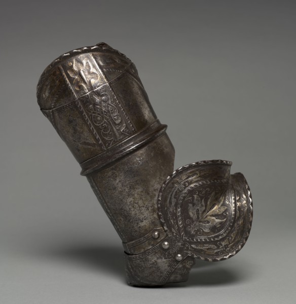 Right Arm Elements from a Boy's Armor (Rerebrace with Couter), c. 1560 (some modern). Germany,