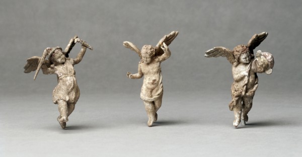 Figurine, 3rd-1st Century BC. Greece, Myrina, Hellenistic period. Terracotta; overall: 11.8 cm (4