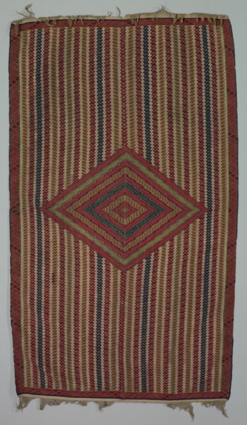 Sarape, c. 1820-1860. America, Native North American, Southwest, Mexico, Saltillo, Post-Contact,
