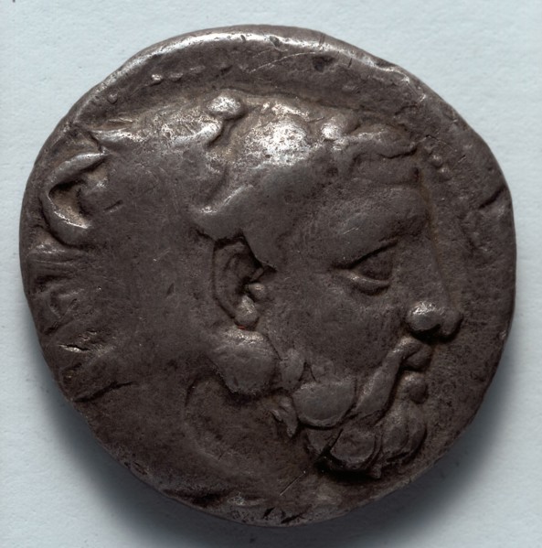 Stater, 389-369 BC. Greece, Macedonia, Amyntas III. Silver; diameter: 2.1 cm (13/16 in.).
