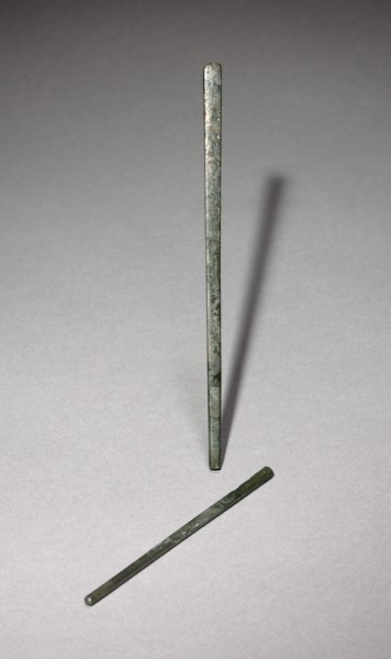 Chopstick, 1392-1910. Korea, Joseon dynasty (1392-1910). Bronze; overall: 24.5 cm (9 5/8 in.).