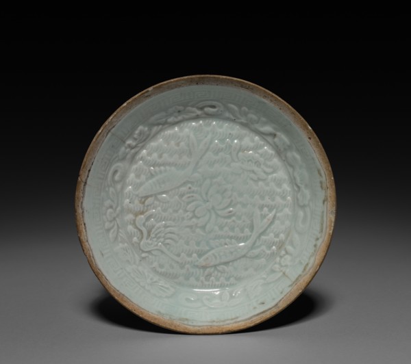 Saucer: Qingbai ware, 13th-14th Century. China, Southern Song Dynasty (1127-1279) - Yuan Dynasty