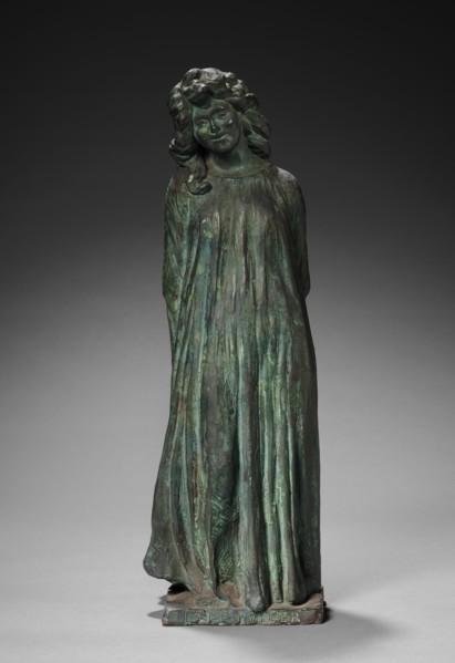 Loïe Fuller, c. 1900. Pierre Roche (French, 1855-1922). Bronze; overall: 53.4 x 15.3 cm (21 x 6 in