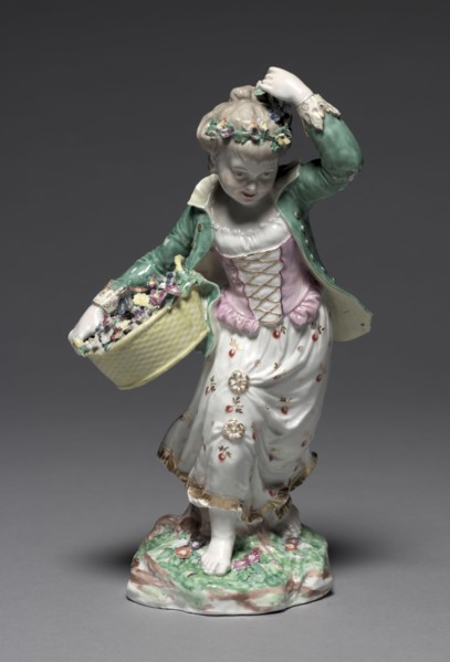 Autumn, c. 1775. Bristol Porcelain Factory (British), Pierre Stephan (Swiss). Hard-paste porcelain;