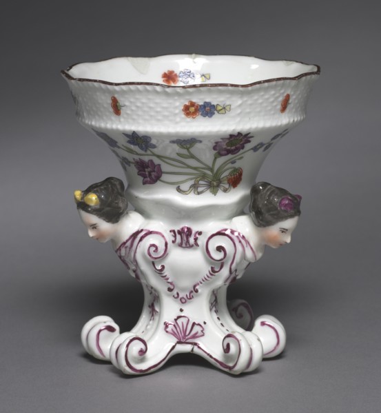 Pair of Salts from the Sulkowsky Service, c. 1736. Meissen Porcelain Factory (German), Johann