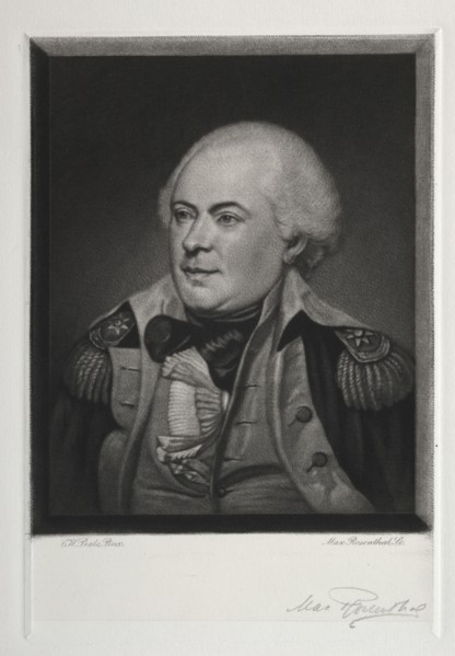 General James Wilkinson. Max Rosenthal (American, 1833-1918). Mezzotint