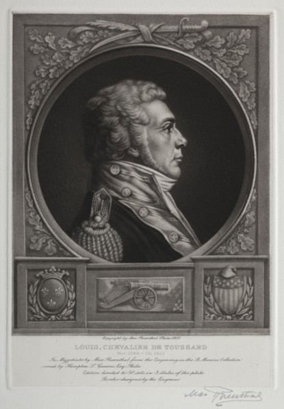 Louis, Chevalier de Toussard, 1900. Max Rosenthal (American, 1833-1918). Mezzotint