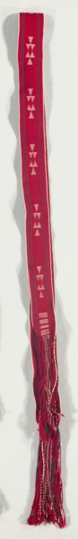 "Navajo Style" Belt/Sash, c 1890-1917. America, Native North American, Southwest, Navajo,