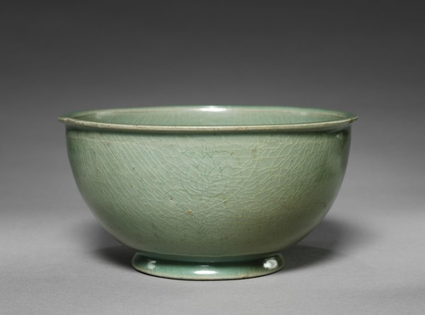 Bowl, 1100s. Korea, Goryeo period (936-1392). Pottery; diameter of mouth: 17.7 cm (6 15/16 in.);