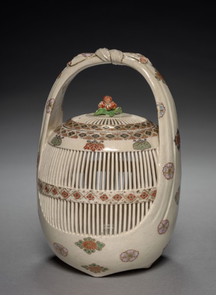 Jar: Satsuma Ware, 19th century. Japan, 19th century. Pottery; overall: 19.4 cm (7 5/8 in.).