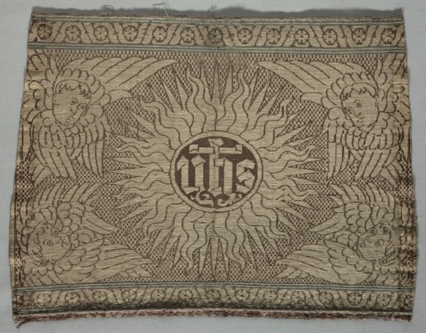 Band for Dalmatic, 1500s. Italy, 16th century. Brocade; overall: 34.9 x 48.2 cm (13 3/4 x 19 in.).