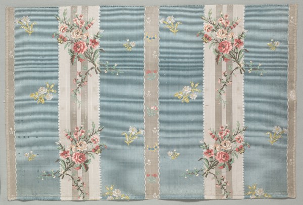 Taffeta Fragment, late 1700s. France, late 18th century, Period of Louis XVI (1774-1793). Taffeta,
