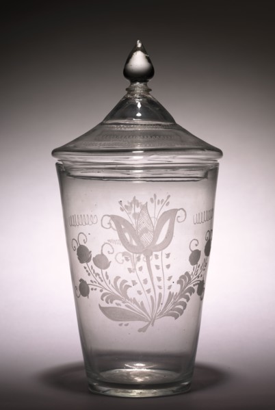 Flip Glass, late 1700s. America, late 18th century. Glass; overall: 33.7 x 16.5 cm (13 1/4 x 6 1/2