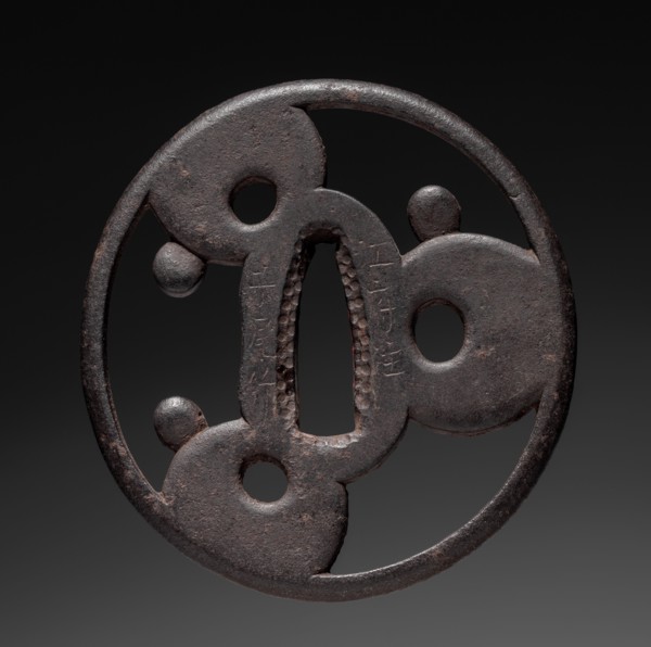 Sword Guard, early 19th century. Japan, Edo Period (1615-1868). Iron; diameter: 6.8 cm (2 11/16 in