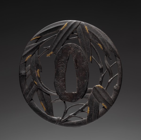 Sword Guard, early 19th century. Japan, Edo Period (1615-1868). Iron