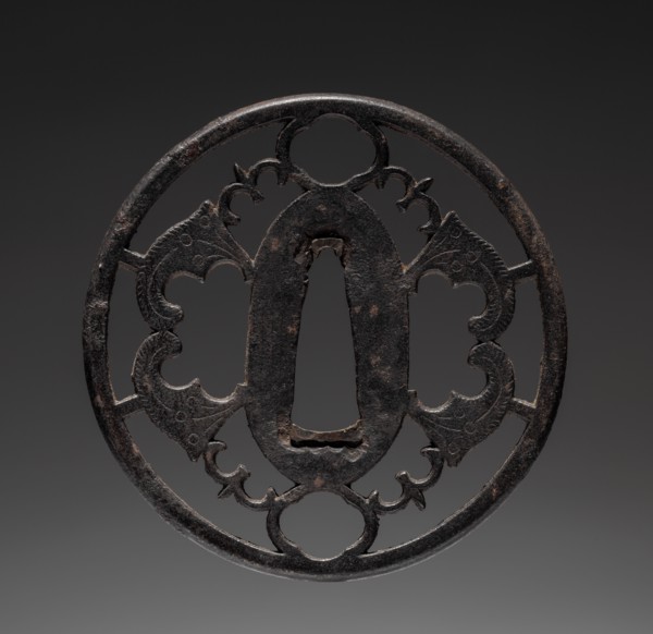 Sword Guard, 1615-1868. Japan, Edo period (1615-1868). Iron; diameter: 6.7 cm (2 5/8 in.).