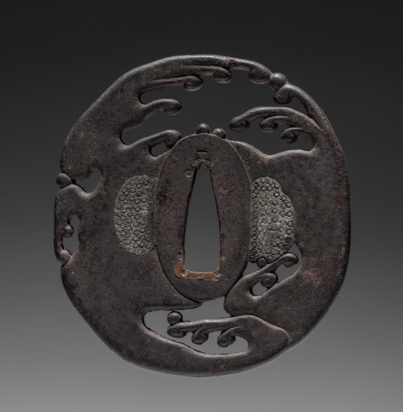 Sword Guard, 1615-1868. Japan, Edo period (1615-1868). Iron; diameter: 7.7 cm (3 1/16 in.).