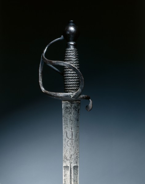 Cavalry Sword, c. 1700-1730. Germany, Saxony, 18th century. Steel (vestiges of blueing and gilding