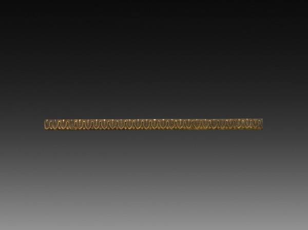 Ornamental Detail, late 1700s. France, late 18th century. Gilt bronze; overall: 1 cm (3/8 in.).