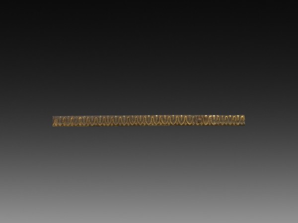 Ornamental Detail, late 1700s. France, late 18th century. Gilt bronze; overall: 1 cm (3/8 in.).