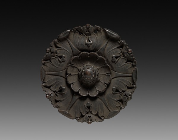 Ornamental Detail, 1775-1799. France, 18th century. diameter: 8.3 cm (3 1/4 in.).