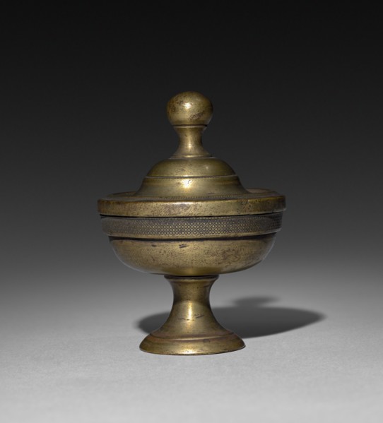 Ornamental Finial, early 1800s. France, early 19th century. Bronze; overall: 9 x 5.8 cm (3 9/16 x 2