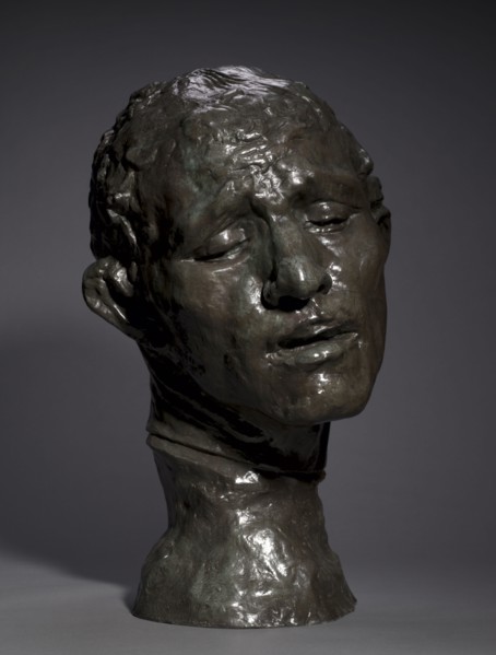 Heroic Head of Pierre de Wissant, One of the Burghers of Calais, 1886. Auguste Rodin (French,