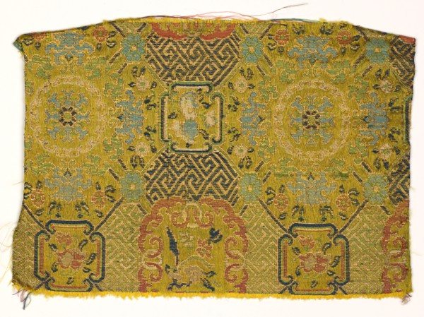 Textile Fragment, 1800s. Japan, 19th century. Silk; average: 19 x 12.7 cm (7 1/2 x 5 in.)