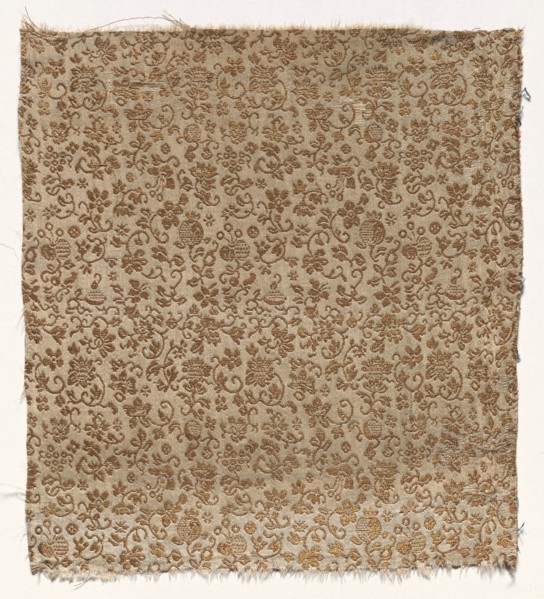 Textile Fragment, 1800s. Japan, 19th century. Silk; average: 24.8 x 27.3 cm (9 3/4 x 10 3/4 in.).