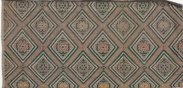 Textile Fragment, 1800s. Japan, 19th century. Silk; average: 43.2 x 21.6 cm (17 x 8 1/2 in.)