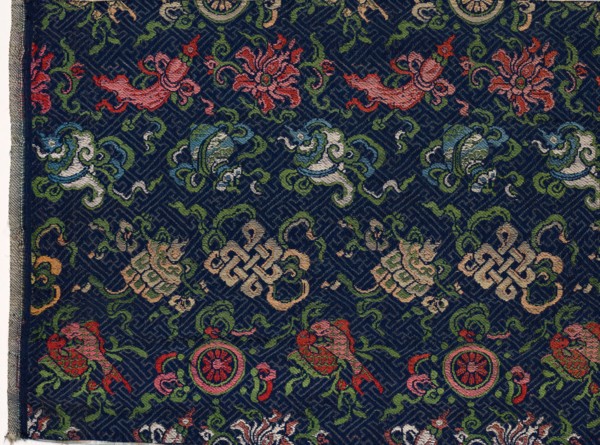 Fragment, 1800s. China or Japan, 19th century. Silk; overall: 35 x 21.6 cm (13 3/4 x 8 1/2 in.)