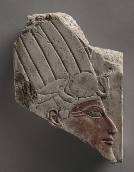 Relief of Hatshepsut or Tuthmosis III, 1479-1425 BC. Egypt, Said to be from Thebes, Deir el-Bahari,