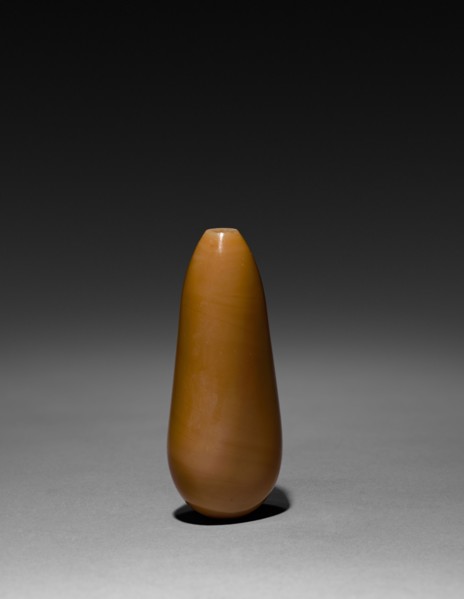 Snuff Bottle, 1644-1911. China, Qing dynasty (1644-1911). Glass; overall: 6.8 cm (2 11/16 in.).