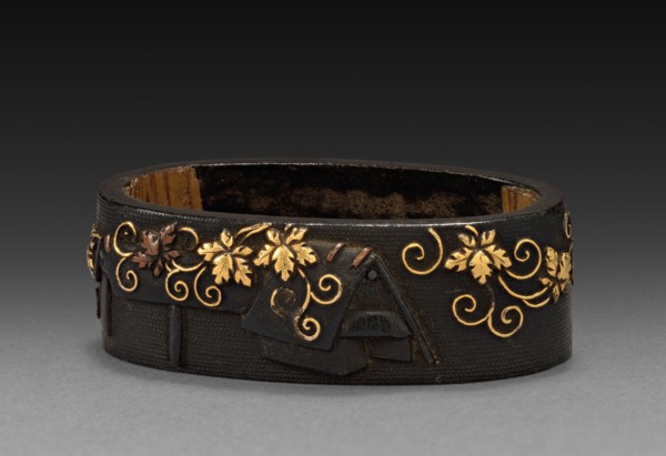 Fuchi, 1700-1850. Japan, Tokugawa period. Shakudo; average: 3.9 x 2.3 cm (1 9/16 x 7/8 in.).