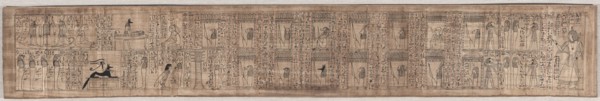 Book of the Dead of Hori, c. 1969-945 BC. Egypt, New Kingdom, Dynasty 21. Papyrus; overall: 23 cm