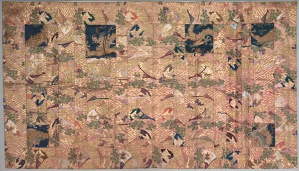 Buddhist Priest Robe and Sash, 1800s. Japan, Edo period (1615-1868) or Meiji period (1868-1912),