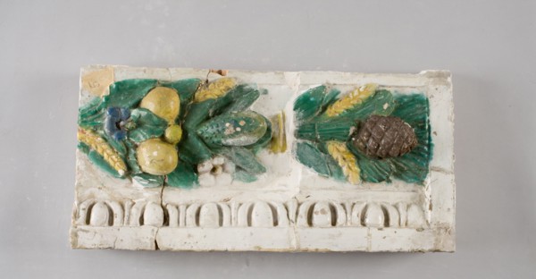 Fragment, c. 1900-1910. Benedetto Buglioni (Italian, 1461-1521). Glazed terracotta; overall: 198.1
