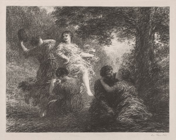 Pastorale. Henri Fantin-Latour (French, 1836-1904). Lithograph