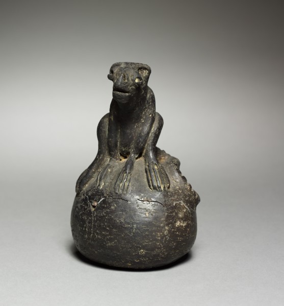 Figurine, before 1921. Colombia. Pottery; overall: 13 x 8.5 x 9 cm (5 1/8 x 3 3/8 x 3 9/16 in.);